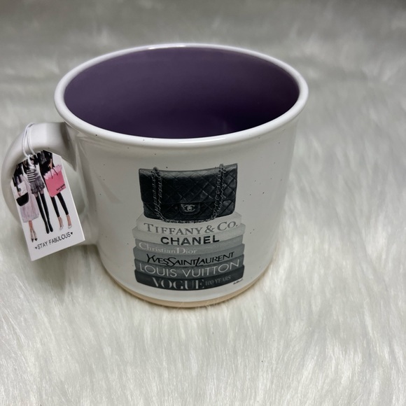 Amanda Greenwood Art Mug Tiffany & Co. CHANEL Christian Dior Yves Saint … - Picture 3 of 4